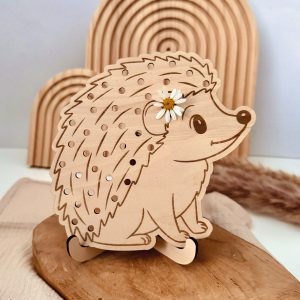 Laserdatei – Blumensteckspiel "Igel"