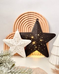 3D-Druckdatei - STL & 3MF "Leuchtstern" zum Aufhängen