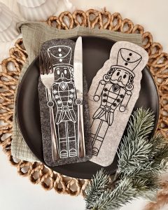 Laserdatei SVG – „Nussknacker Bestecktasche“