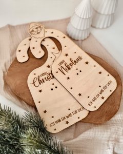 Laserdatei SVG – Türanhänger Weihnachten „Nuckel abgeben“