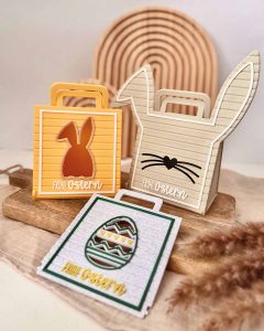 3D-Druckdatei STL&3MF - Geschenktasche Ostern