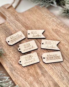 Laserdatei SVG – „Geschenkanhänger“