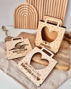 Laserdatei SVG - Geschenktasche Karnevalsliebe