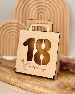 Laserdatei - Geschenktüte Geburtstag