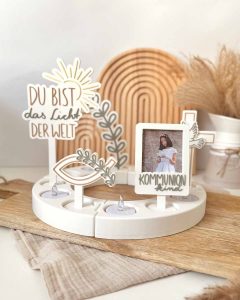 3D-Druckdatei STL & 3MF - Tischring - Kirchenfeste: Taufe, Kommunion, Firmung & Konfirmation