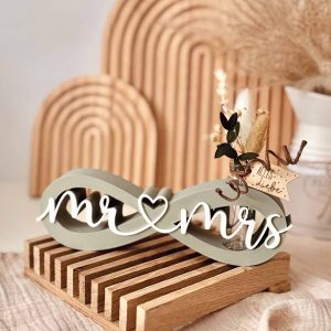 3D-Druckdatei Hochzeit - Aufsteller"Mr & Mrs forever"