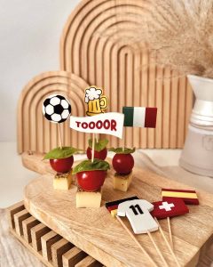 3D-Druckdatei Fußball - Zahnstocher-Topper (NUR 3MF)