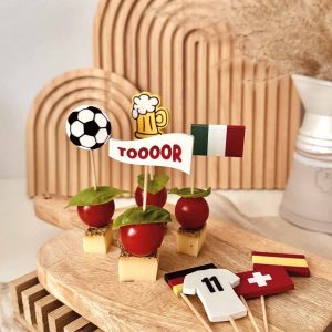 3D-Druckdatei Fußball - Zahnstocher-Topper (NUR 3MF)