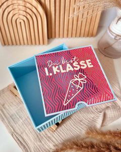 3D-Druckdatei STL&3MF - Geschenkbox 150x150 "Du bist 1. Klasse"