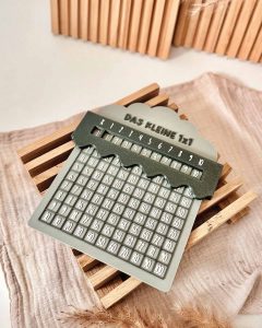 3D-Druckdatei STL&3MF - Rechenbrett "Kleines 1x1"