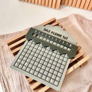 3D-Druckdatei STL&3MF - Rechenbrett "Kleines 1x1"
