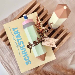 3D-Druckdatei STL&3MF - Mini-Stift als Geldgeschenk