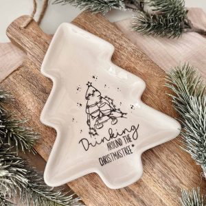 Laserdatei / Gravur SVG – „Drinking around the christmas tree“