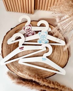 3D-Druckdatei – Baby-Kleiderbügel "Babyboy / Babygirl"