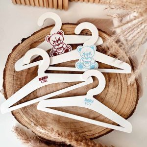 3D-Druckdatei – Baby-Kleiderbügel "Babyboy / Babygirl"